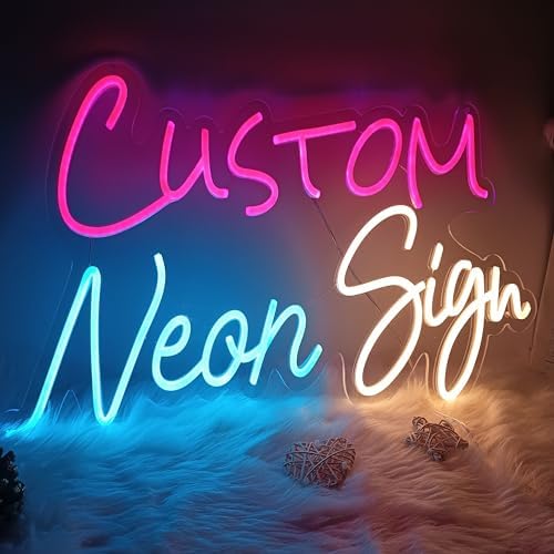 Custom Neon Sign for Birthday Wedding and Home Decor