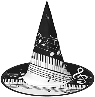 Jbyjbx Music Note Halloween Witch Hat