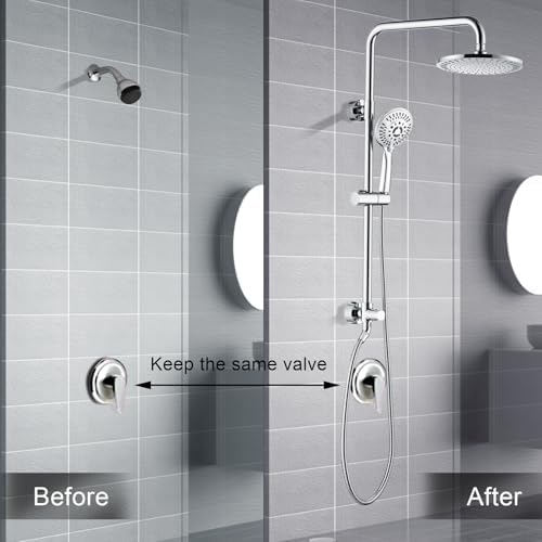 Bright Showers Adjustable Handheld Shower System