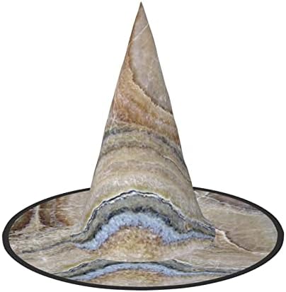 Unique Foldable Pale Blue Witch Hat for Halloween Costume
