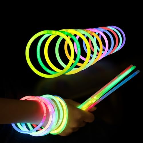 410 Pcs Glow Sticks Bulk Party Favors