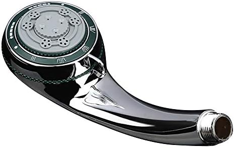 Handheld Shower Head with Chrome Finish and Water Saving Design