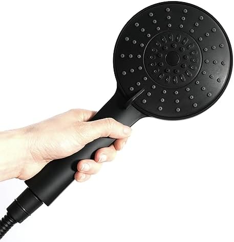 Matte Black Handheld Shower with 3 Functions 1