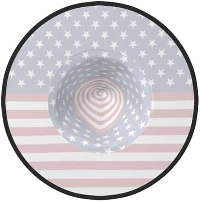 American Flag Halloween Witch Party Hat for Costumes