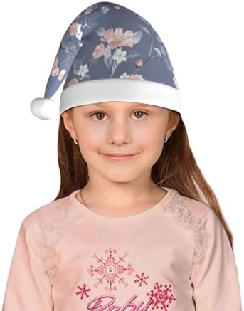 Christmas Elf Santa Hat for Kids Baby Plush Holiday Headwear
