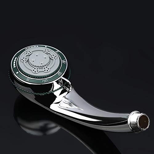Handheld Shower Head with Chrome Finish and Water Saving Design