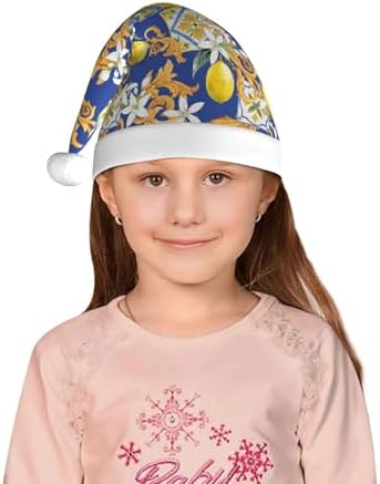 Sicilian Style Santa Hat for Kids Baby Christmas Hats