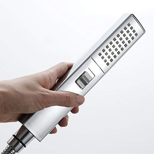 LMJYU Handheld Shower Head 2 Functions Black