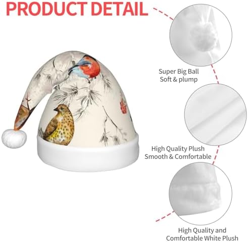 Little Birds Santa Hat for Kids Baby Christmas Headwear