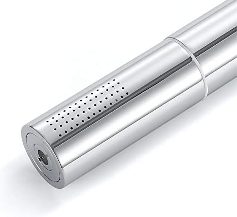Uwerfm High Pressure Brass Handheld Showerhead with 2 Spray Settings