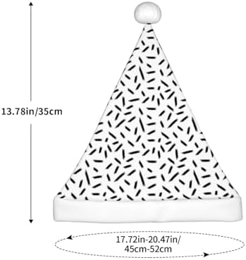 Salelf Strokes Texture Santa Hat for Kids