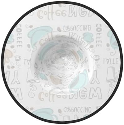 Delicious Coffee Print Witch Hat for Halloween Parties