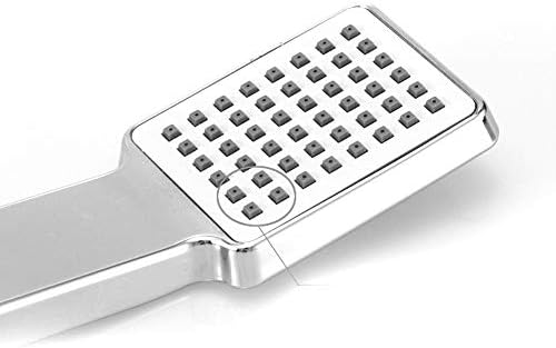 Handheld Shower Head with Chrome Finish and Water Saving Design 1