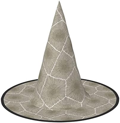 Petoskey Stone Print Witch Hat for Halloween Parties