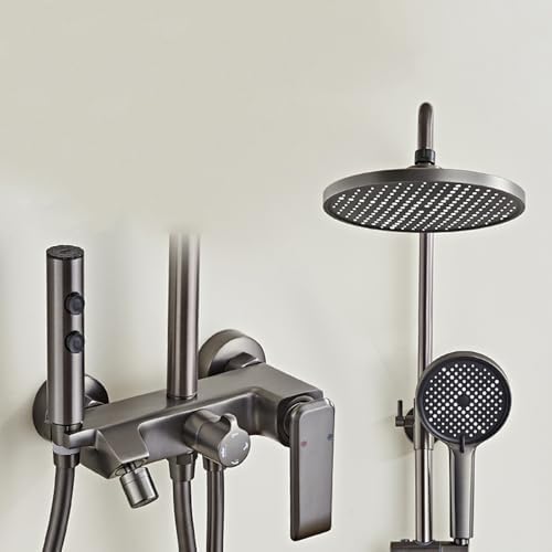TATITZRO Handheld Shower Head Set G12 Connection Grey