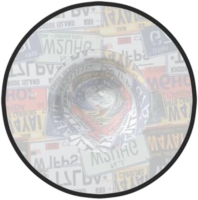 Jbyjbx License Plate Print Witch Hat for Parties