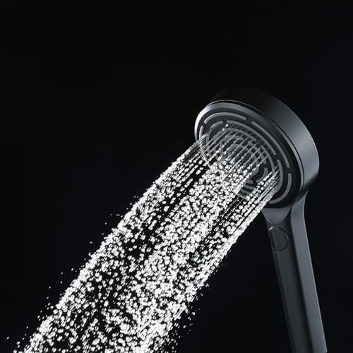Handheld Shower Set with 3 Functions and 59 Inch Hose
