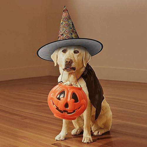 JBYJBX African Textile Patchwork Witch Hat