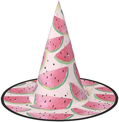 Watermelon Print Witch Hat for Halloween Parties