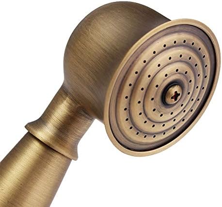 Copper Antique Handheld Shower Head with Ceramic Valve