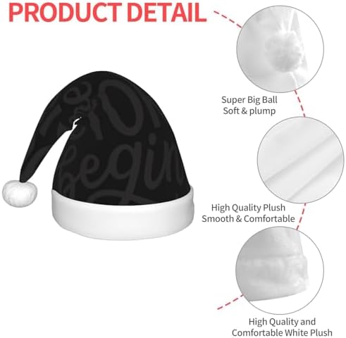 Salelf Christmas Santa Hat for Kids Boys Girls Toddler Plush Headwear