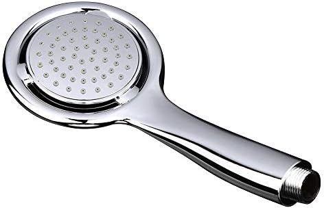 FJYDM Handheld Showerhead with Chrome Finish and Water Saving Design 1