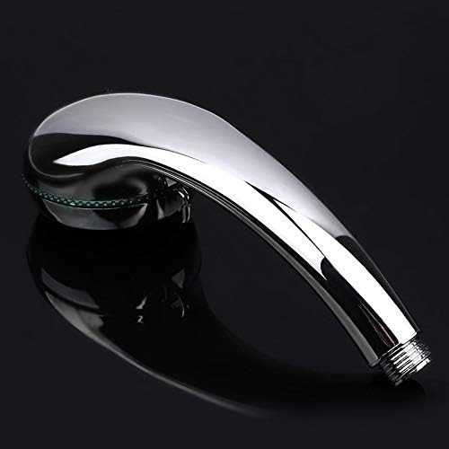 Handheld Shower Head with Chrome Finish and Water Saving Design