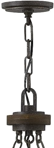 Fredrick Ramond FR48436IRN Six Light Chandelier 1