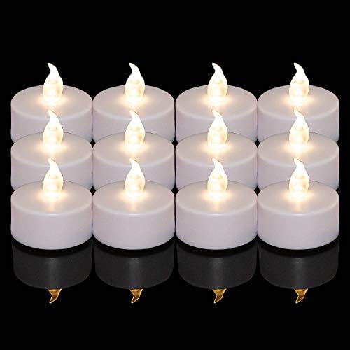 Tappovaly 100 Pack Battery Operated LED Tea Lights