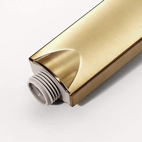 UWEREBFM Brushed Gold Handheld Shower Head Set