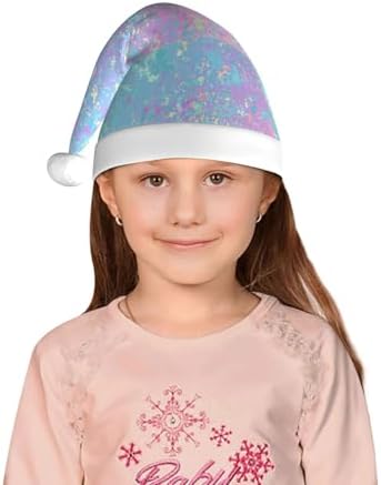 Salelf Fantasy Gradient Santa Hat for Kids
