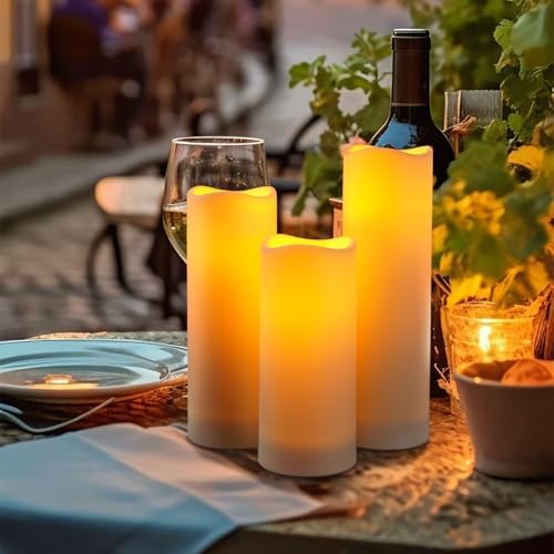 Da By Waterproof Flameless LED Battery Candles