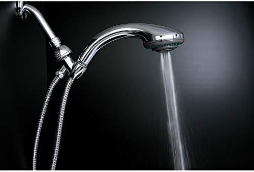 Kingston Brass KX2522B 5-Setting Handheld Shower with Chrome Hose