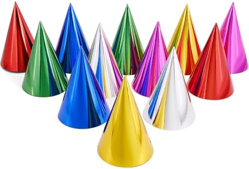 CANREVEL 12 PCS Party Hats for Kids and Adults 1