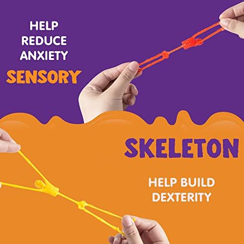 JOYIN Halloween Stretchy Skeletons 108PCS Pack