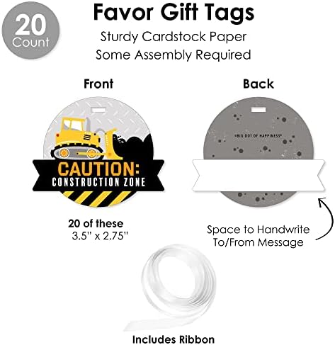 Big Dot of Happiness Dig It Party Favor Kit - 100 Pieces