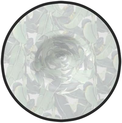 Tropical Banana Palm Leaves Print Witch Hat for Halloween and Parties