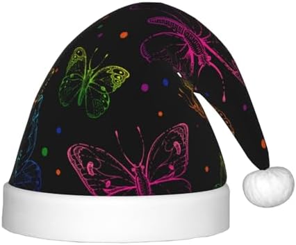 Butterfly Santa Hat for Kids Christmas Party