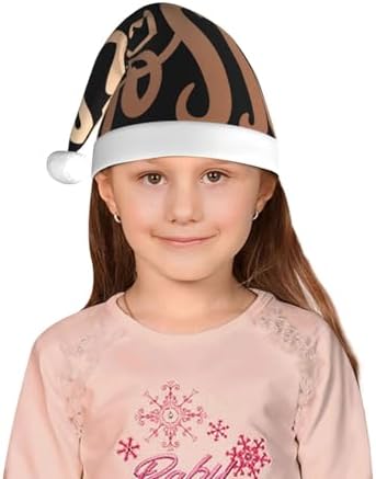 Salelf Girl Boss Santa Hat for Kids Baby Christmas Hats