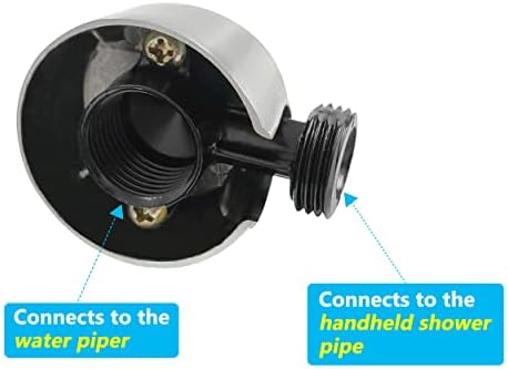 Round Drop Ell Handheld Shower Wall Connector Replacement for Moen A725BN