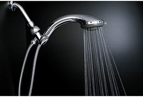 Kingston Brass KX2522B 5-Setting Handheld Shower with Chrome Hose