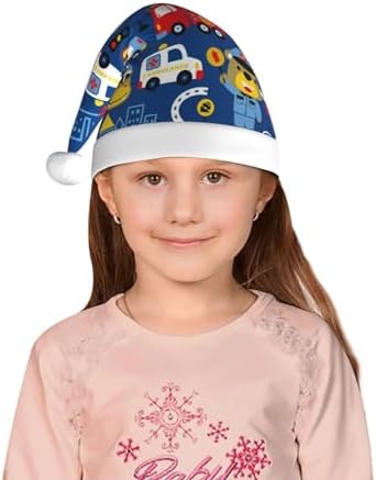 Salelf Animals Rescue Team Santa Hat for Kids