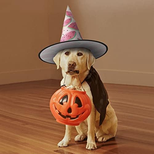 Watermelon Print Witch Hat for Halloween Parties