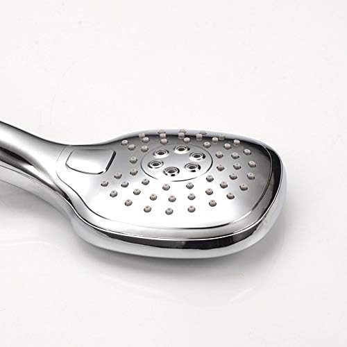 UWEREBFM Handheld Shower Head with 3 Spray Settings and Pause Switch 1