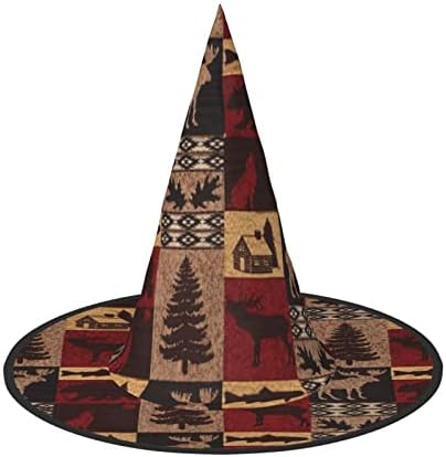 JBYJBX Bear Deer Fish Print Halloween Party Hat