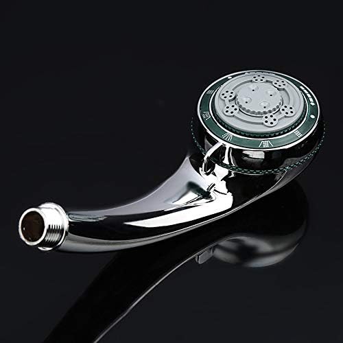 Handheld Shower Head with Chrome Finish and Water Saving Design