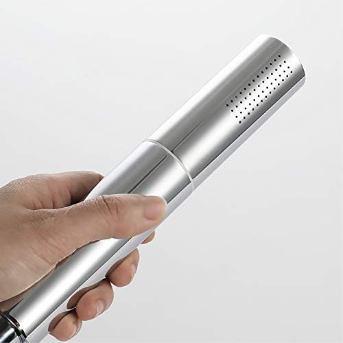 Chrome Handheld Shower Head Set with Hose and Holder