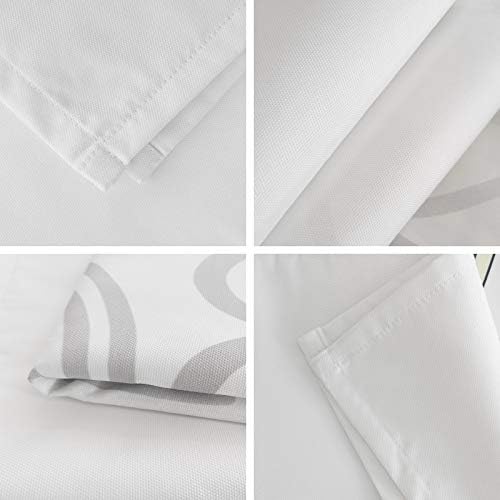 ZOE GARDEN Rectangle Tablecloth Waterproof Stainproof Retro Design