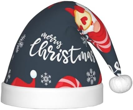 Salelf Three Cute Christmas Gnomes Santa Hat for Kids