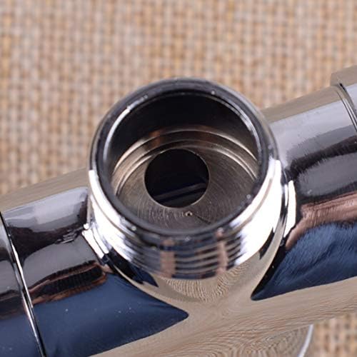 Fricgore Chrome Handheld Shower Head 3 Way Diverter T Valve